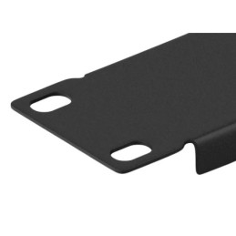 Pannello cieco per armadi rack 19'' nero 2U