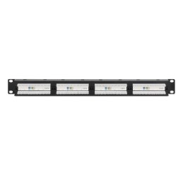 Pannello patch UTP 24 posti RJ45 Cat 6