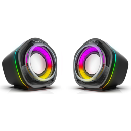 Altoparlanti per PC 3W USB con luci RGB
