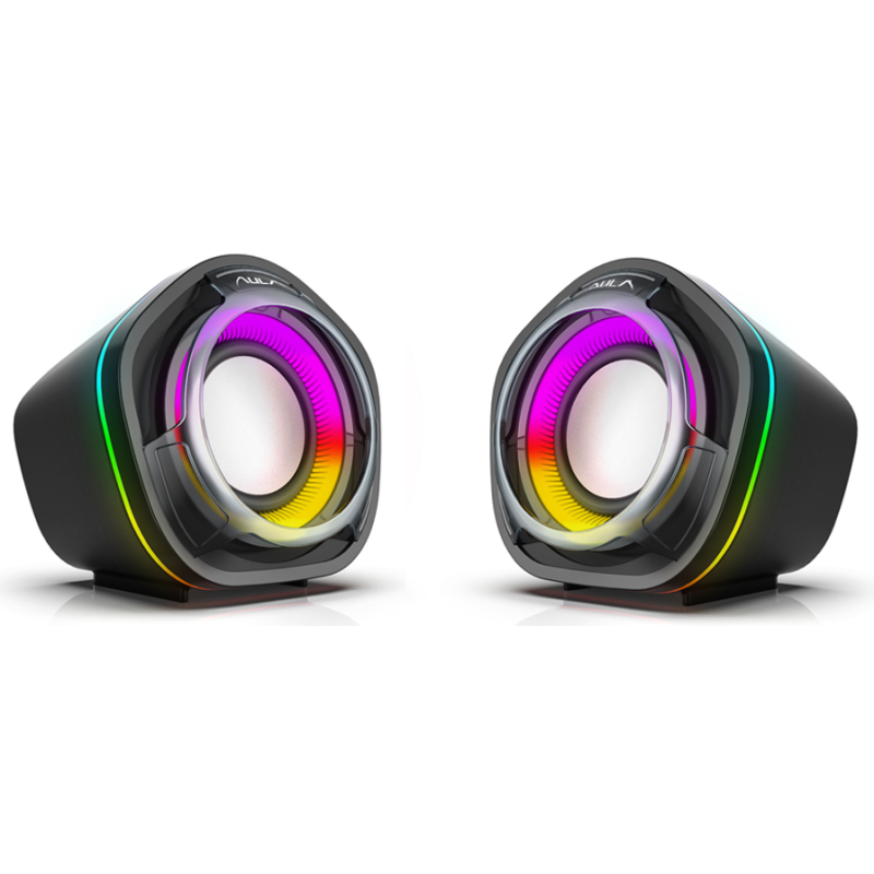 Altoparlanti per PC 3W USB con luci RGB