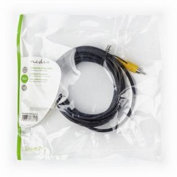 Cavo Video Composito RCA maschio-RCA maschio 5m Nero