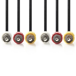 Cavo Video Composito 3x RCA maschio-3x RCA maschio 3m
