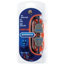 Cavo VGA Maschio 5m Blu