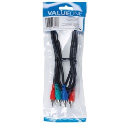 Cavo composito 3x RCA maschio 1m
