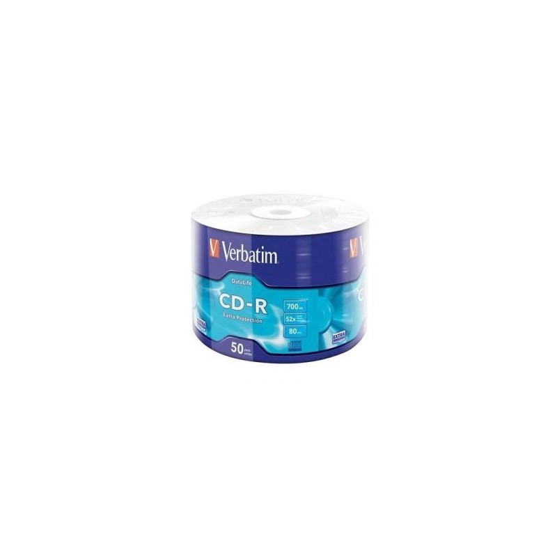 Verbatim - Confezione 50 CD-R 700MB 80min