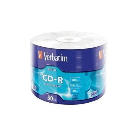 Verbatim - Confezione 50 CD-R 700MB 80min