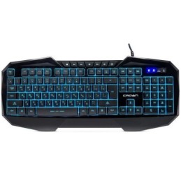 Tastiera Gaming multimediale con 7 retroilluminazioni LED
