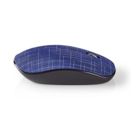 Mouse Wireless 3 pulsanti 1600 DPI Blu