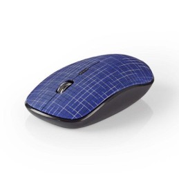 Mouse Wireless 3 pulsanti 1600 DPI Blu