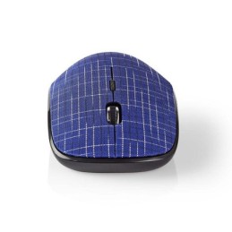 Mouse Wireless 3 pulsanti 1600 DPI Blu
