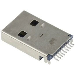 Connettore USB 3.0 maschio a saldare