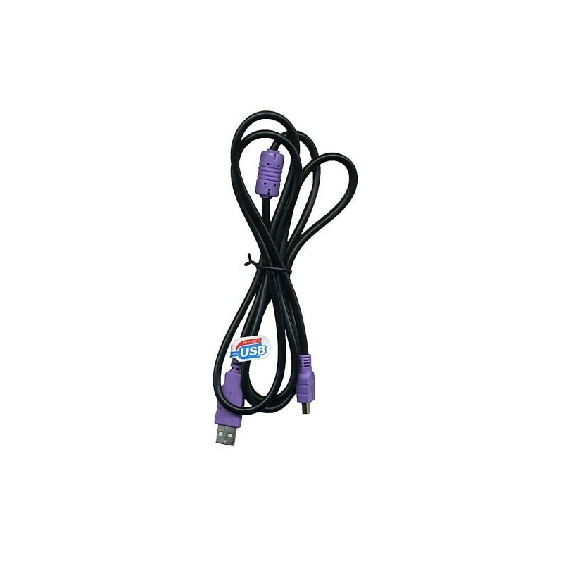 Cavo 2.0 USB tipo A /mini USB tipo B – 1.5 metri con nucleo di ferrite