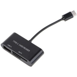 Adattatore USB Type C ad USB 2.0/SD/TF