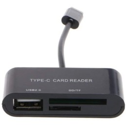 Adattatore USB Type C ad USB 2.0/SD/TF