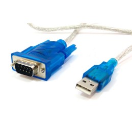 Cavo adattatore USB a RS-232 DB9 con adattatore RS232 25pin
