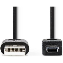 Cavo USB 2.0 A Maschio - Mini Maschio a 5 Pin 1m Nero