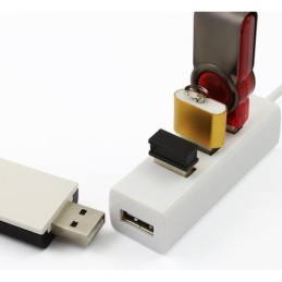 Hub USB 2.0 4 porte velocità di trasferimento fino ad 480Mbps