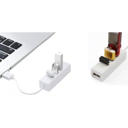 Hub USB 2.0 4 porte velocità di trasferimento fino ad 480Mbps
