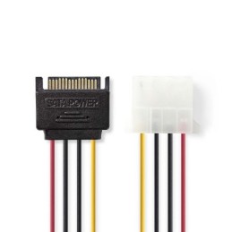 Cavo di alimentazione interno SATA a 15 pin maschio-Molex femmina 0,15m Differenti