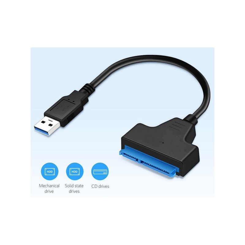 Adattatore da USB 3.0 a SATA7 + 15 pin