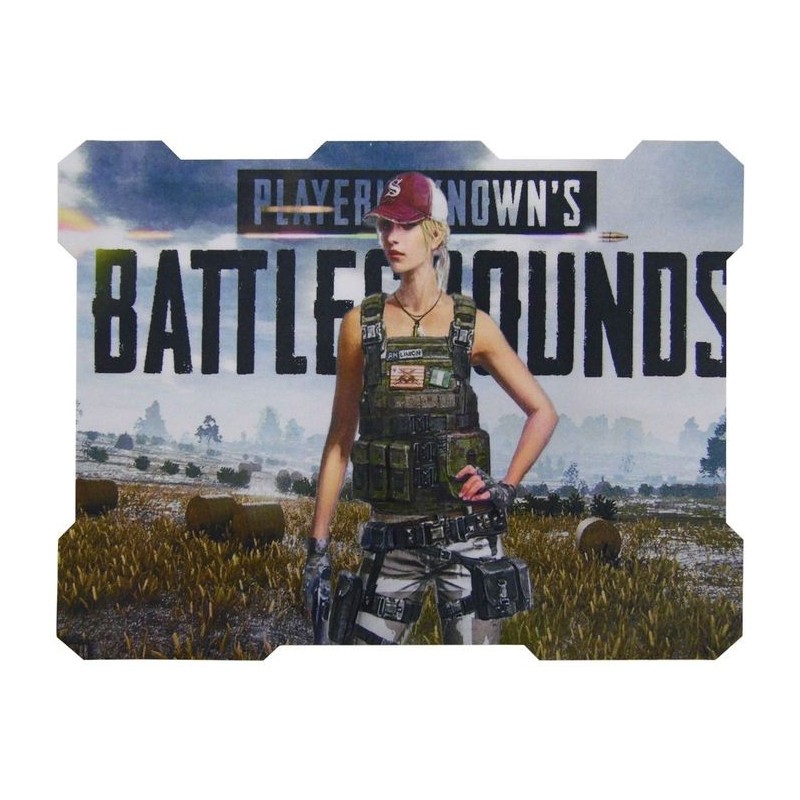 Tappetino Mouse 30x23cm Player Unknown's Battlegrounds Personaggio con cappello rosso