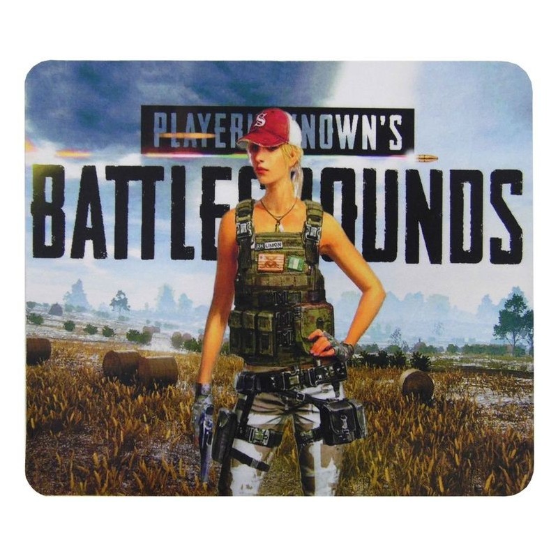 Tappetino Mouse 28,7x25cm Player Unknown's Battlegrounds Personaggio con cappello rosso