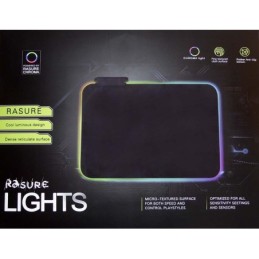 Tappetino Mouse da gioco con illuminazione LED 35x25 cm