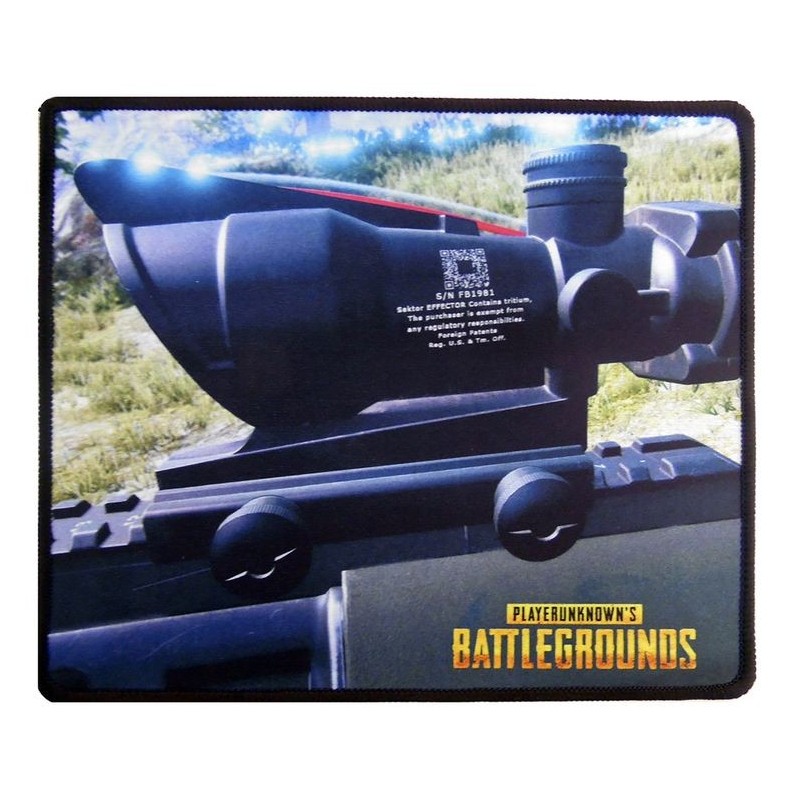 Tappetino Mouse 25x21 cm PlayerUnknown's Battlegrounds Mirino telescopico
