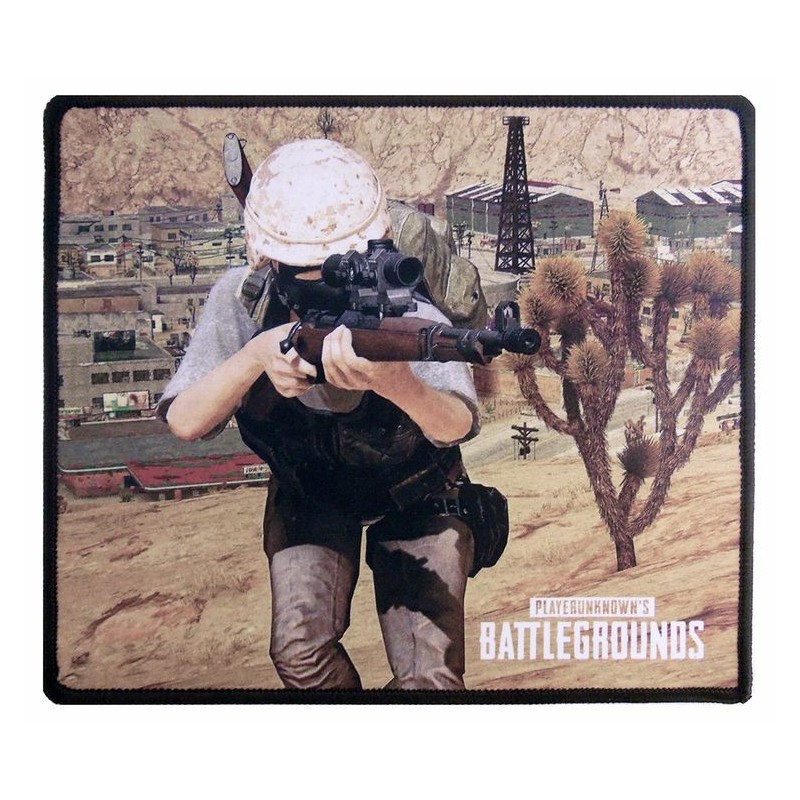 Tappetino Mouse 25x21 cm PlayerUnknown's Battlegrounds Personaggio che mira
