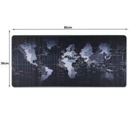 Tappetino per mouse 80x30cm "Mappa globale"