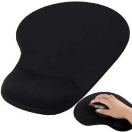 Tappetino per mouse con poggia polso in memory gel