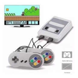 Mini console con giochi classici retro 620in1 8 bit con 2 controller