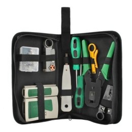 Kit tester di rete e accessori con custodia