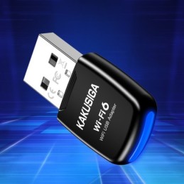 Scheda di rete WiFi USB nero KSC-1424