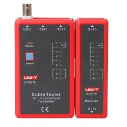 Tester per cavi UNI-T UT681C (RJ45, RJ11, BNC)