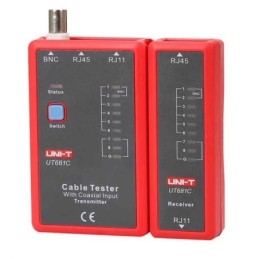 Tester per cavi UNI-T UT681C (RJ45, RJ11, BNC)