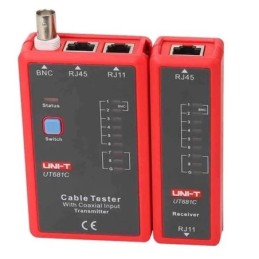 Tester per cavi UNI-T UT681C (RJ45, RJ11, BNC)