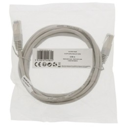 Cavo di rete CAT5e F/UTP RJ45 (8P8C) Maschio  2m Grigio