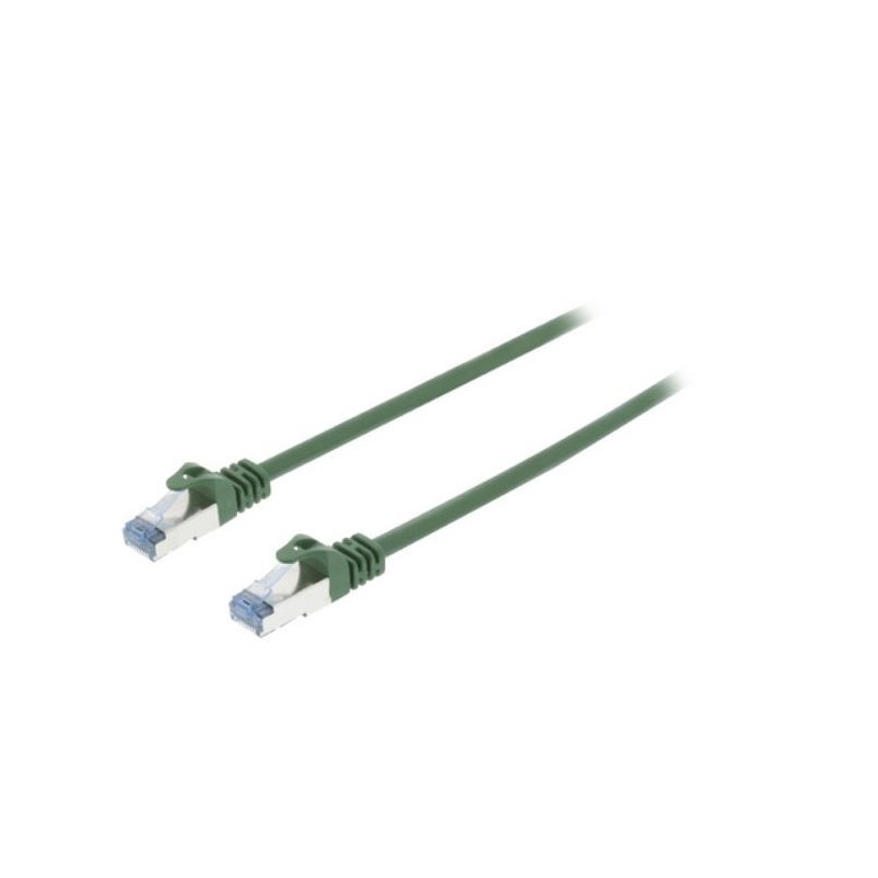 Cavo di rete Cat 6a SF/UTP RJ45 (8P8C) maschio 10m verde