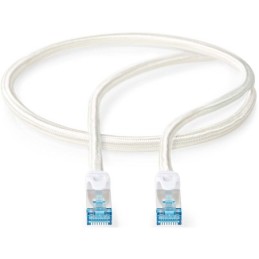 Cavo di rete CAT6a S/FTP RJ45 maschio 50cm argento