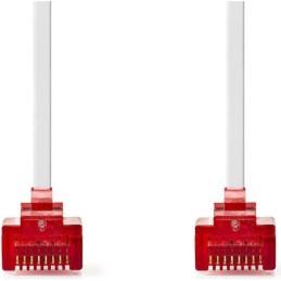 Cavo di rete Cat6 piatto Nedis RJ45 3m bianco U/UTP