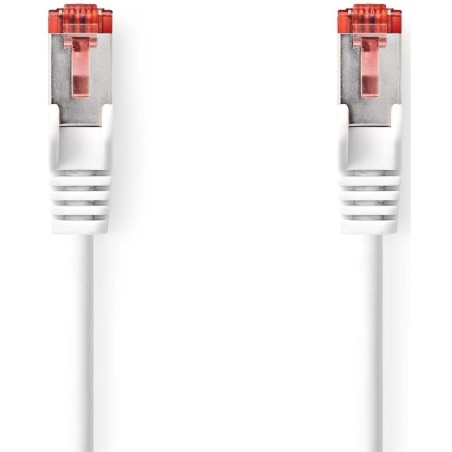 Cavo di rete Cat6 RJ45 5m bianco S/FTP LSZH