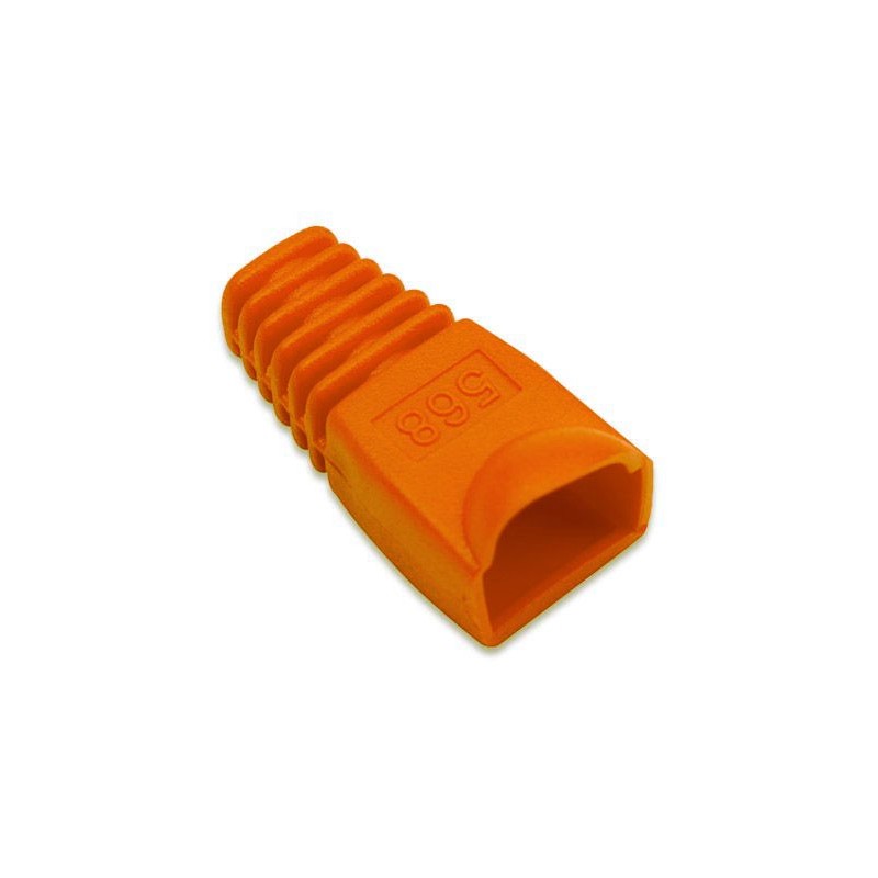 Copriconnettore per Plug RJ45 6.2mm Arancio