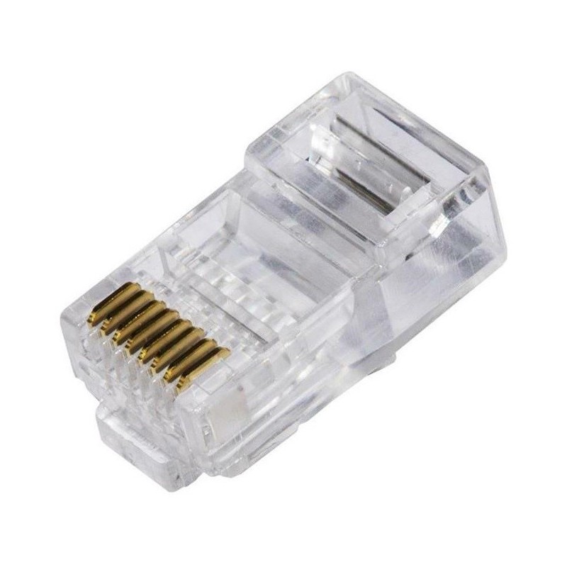 Connettore RJ45 Cat 6 UTP 8P8C