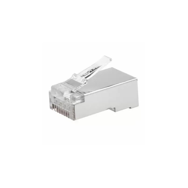 Connettore RJ45 schermato Cat 6 STP 8P8C