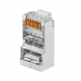 Connettore RJ45 schermato Cat 6 STP 8P8C