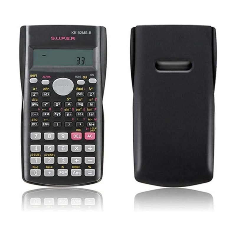Calcolatrice scientifica con display a 2 linee e 240 funzioni