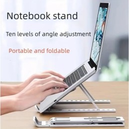 Supporto per Computer portatile in plastica bianco