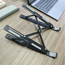 Supporto per Computer portatile in plastica nero