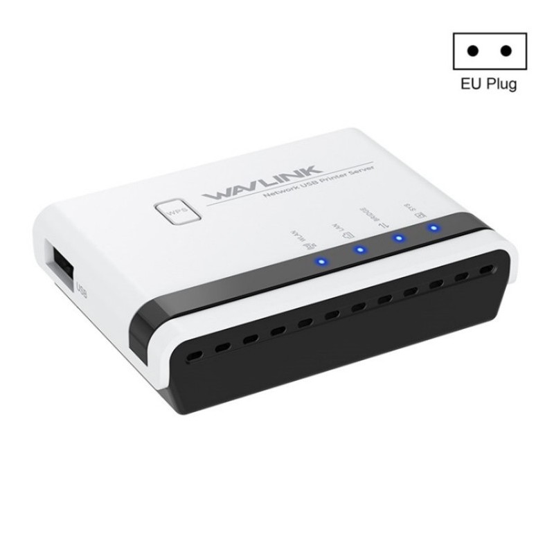 Server di Stampa Wireless USB 2.0 con LAN 10/100 Mbps e Bridge WiFi